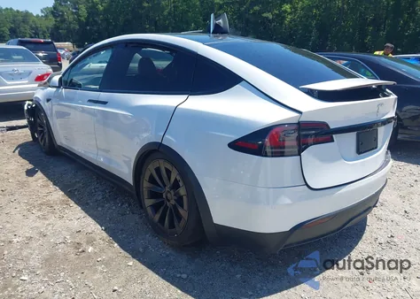 2023 Tesla Model X из США, поврежденный, VIN 7SAXCAE5XPF375554